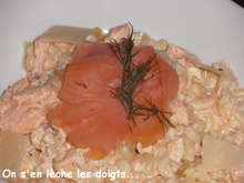 Pâtes aux 2 saumons à ma façon