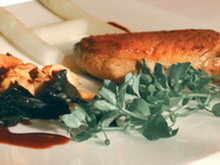 Canard fermier des Landes aux asperges des Landes version Rugby