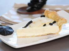 Tarte aux poires et à la réglisse
