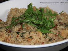 Risotto aux champignons économique