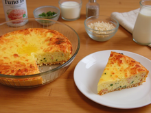 Quiche sans pâte au thon et fines herbes