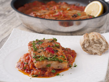 Grillade océane à la tomate