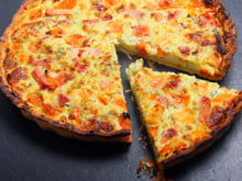 Tarte jambon mozzarella