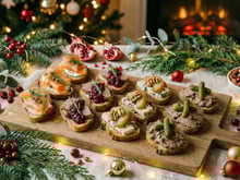 10 idées recettes de toasts faciles et pas chers pour Noël