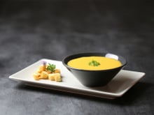 Soupe de potiron et de pomme de terre