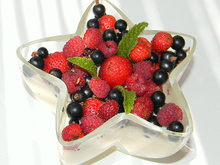 Mousse de mascarpone aux fruits rouges