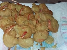 Beignets de crevettes sans gluten et sans lactose