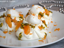 Pavlovas aux clémentines et fruits de la passion