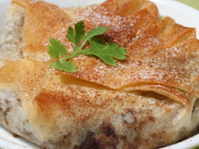 Pastilla d'agneau aux cerises