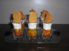 Verrine saveurs du sud