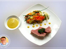 Petit salé aux légumes croquants