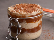 Riz au lait au caramel