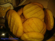 Biscuits à l'orange façon palets bretons