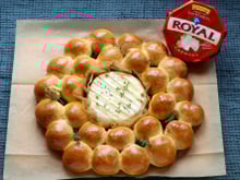 Couronne briochée au Royal crémeux