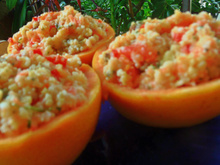 Taboulé exotique au pamplemousse