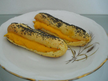 Eclairs carottes pavot
