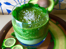 Smoothie avocat concombre
