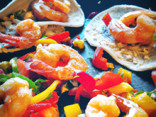 Fajitas aux crevettes