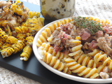 Fusili au thon et à la tapenade