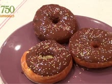 Donuts au chocolat