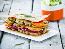 Mille feuille d'agneau