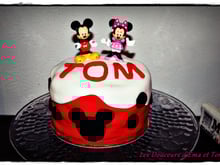 Gâteau Mickey maison