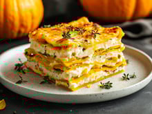 Lasagnes à la citrouille et aux champignons : une recette idéale pour l’automne testée et validée par nos lecteurs !