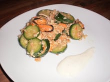 Surimitto cougettes et fruits de mer