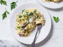 Pâtes au thon maison