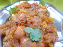 Caviar d'aubergine indien