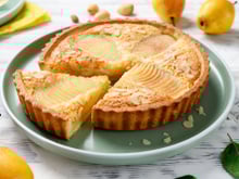 Des poires bien juteuses, un bon goût d’amande : voici les secrets pour bien réussir la tarte Bourdaloue !