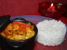 Crevettes à la sauce piquante