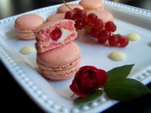 Macarons à la rose originaux