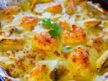 Gratin aux fruits de mer