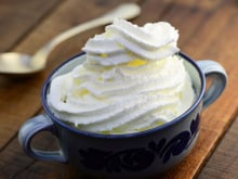 Voici comment faire une chantilly originale et sans lactose !