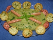 Purée de pois cassés (basses calories)
