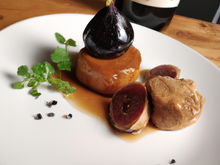 Foie gras de canard au cognac et porto, truffé