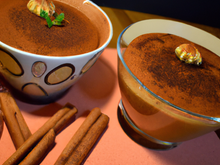 Mousse au chocolat et cannelle