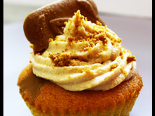 Cupcakes au spéculoos surprenants