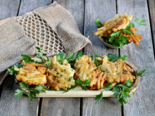 Croquettes de maccheroni au poulet