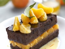 Fondant aux clémentines de Corse IGP et chocolat intense