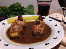 Paupiettes de veau et son petit jus au vin blanc