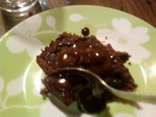 Gâteau coulant au chocolat maison