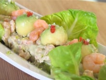 Avocats aux crevettes