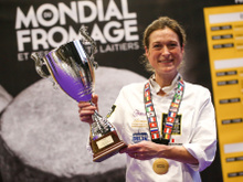 Une fromagère d'Arras (Pas-de-Calais) sacrée meilleure fromagère du monde
