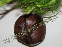Mon soufflé au chocolat / fenouil