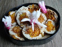 Roulé de dinde au curry carotte et courgette jaune