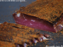 Magret de canard séché aux épices