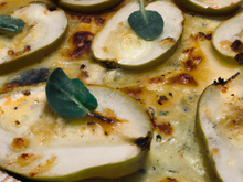 Gratin de poires au gorgonzola