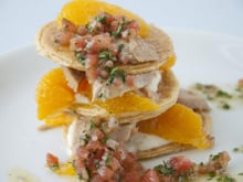 Feuilleté de thon aux agrumes